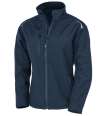 RS900F R900F Result Recycled Ladies Three Layer Printable Soft Shell Jacket Navy colour image